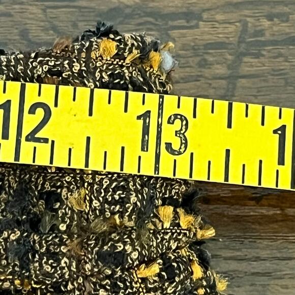 Amanda + Chelsea Brown Tweed Skirt Size 0 - Picture 7 of 10